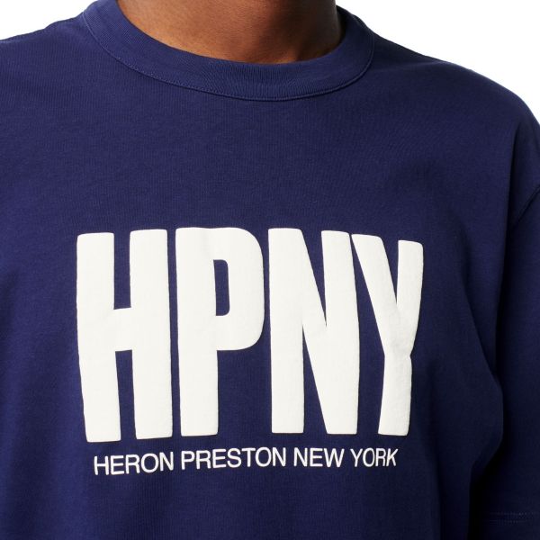 Heron Preston HPNY T-shirt Navy - Afbeelding 3
