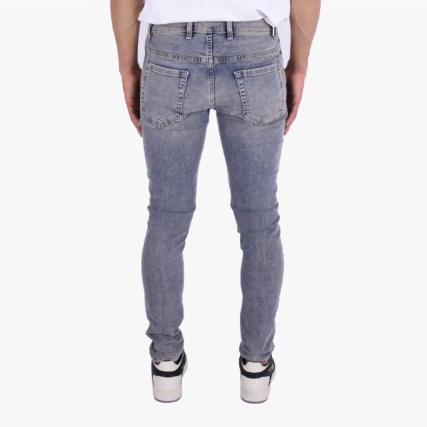 Represent Destroyer Denim Jeans Blauw Cream - Afbeelding 3